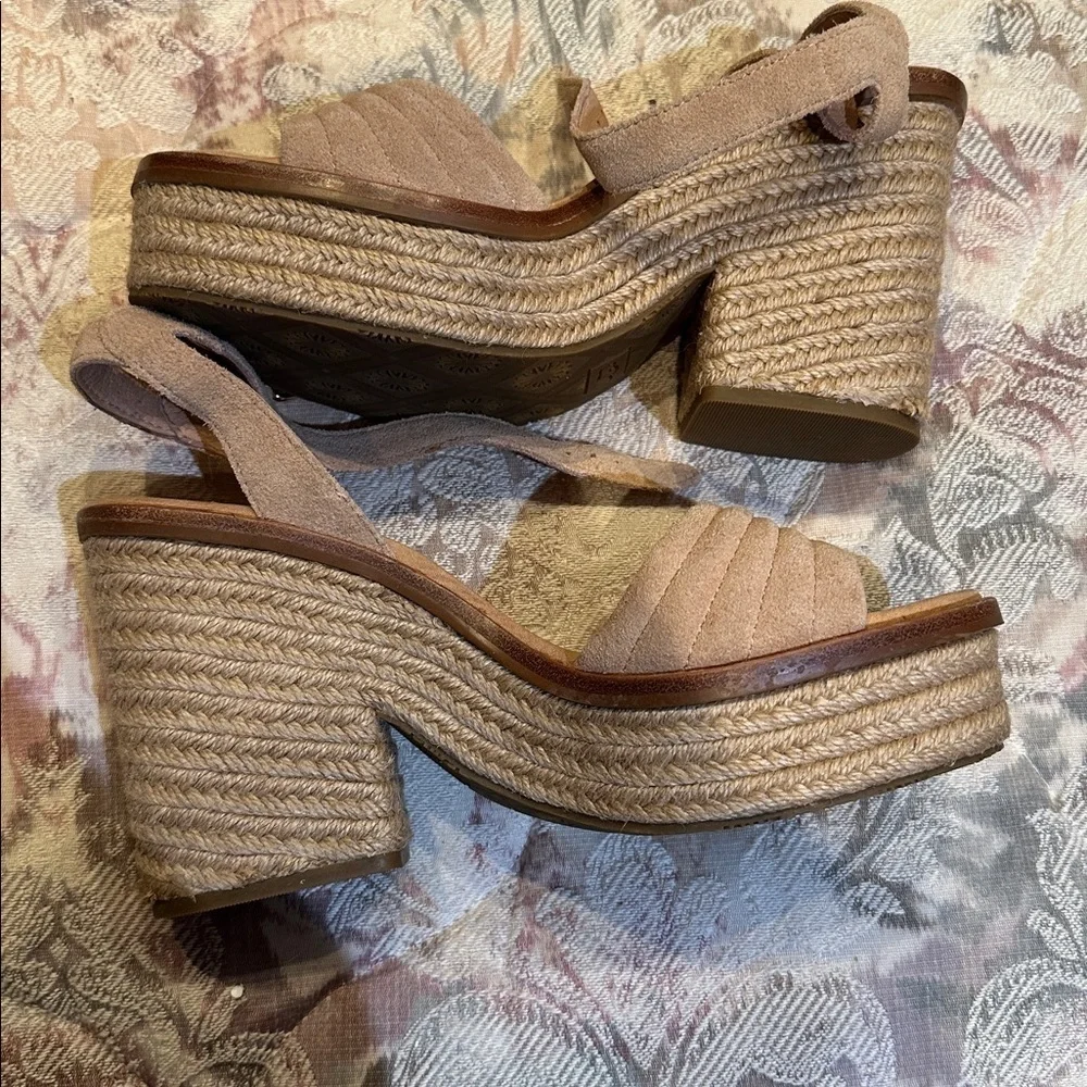 UGG Tan Suede Women's Sandals